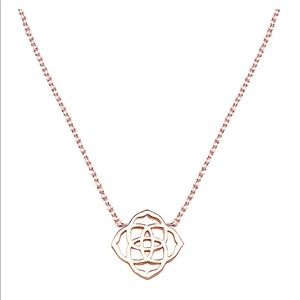 Kendra Scott Decklyn Necklace in Rose Gold